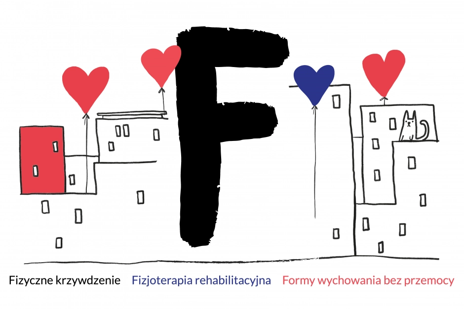 literka f białe